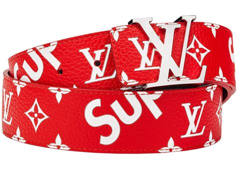 louis vuitton supreme belt original price|louis vuitton supreme monogram.